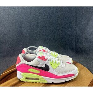 Nike Air Max 90 Watermelon Pink Blast White Sneakers Women's Sz 10.5 CT1030-100